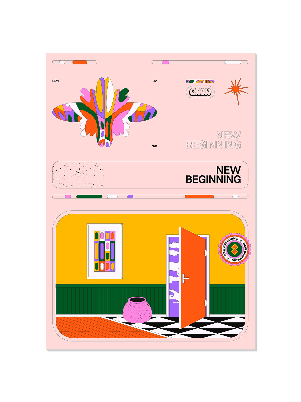 New Beginning - Vladimir Hadžić - Unframed |frame=Unframed|