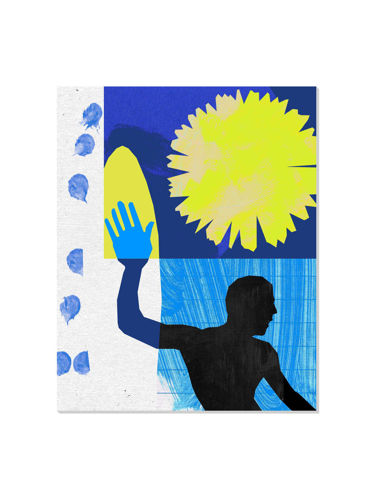 Surf And Sunshine - Sian Roper - Unframed |frame=Unframed|