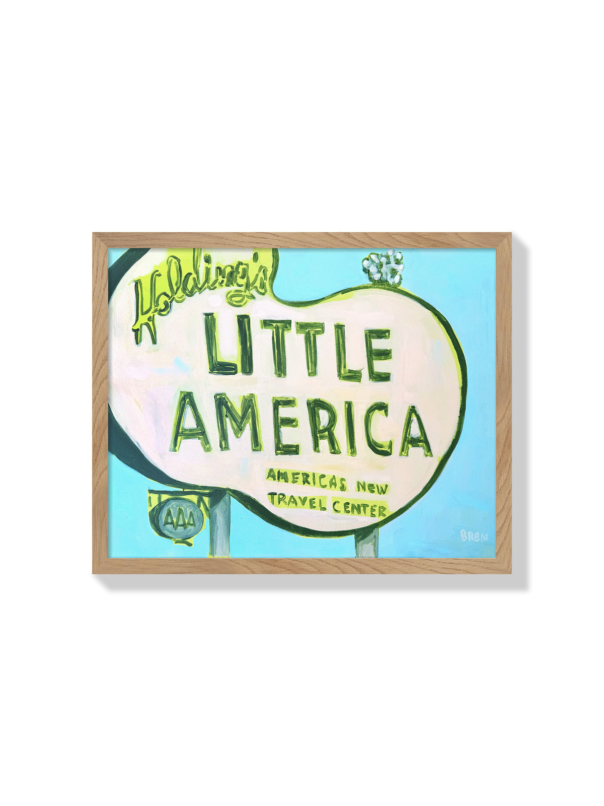 Little America - Scared of Moths - Natural Frame |frame=Natural Frame|