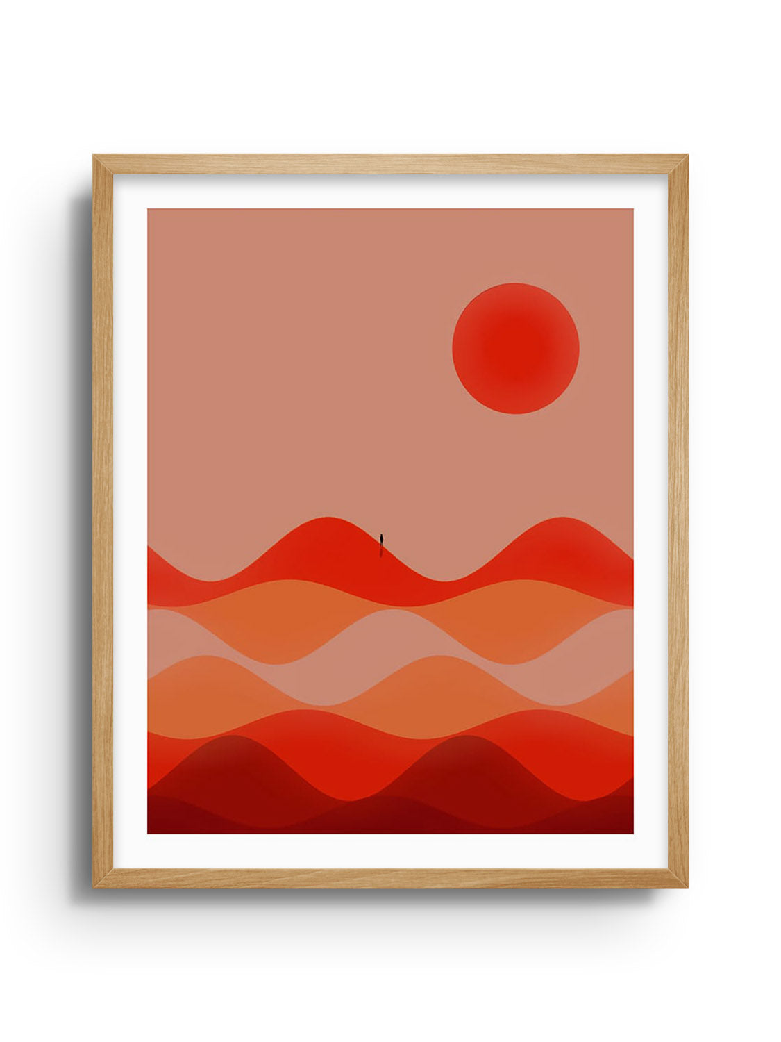 Fine art print "The Still Hour" by Michael Strevens in Natural Frame. |frame=Natural Frame|