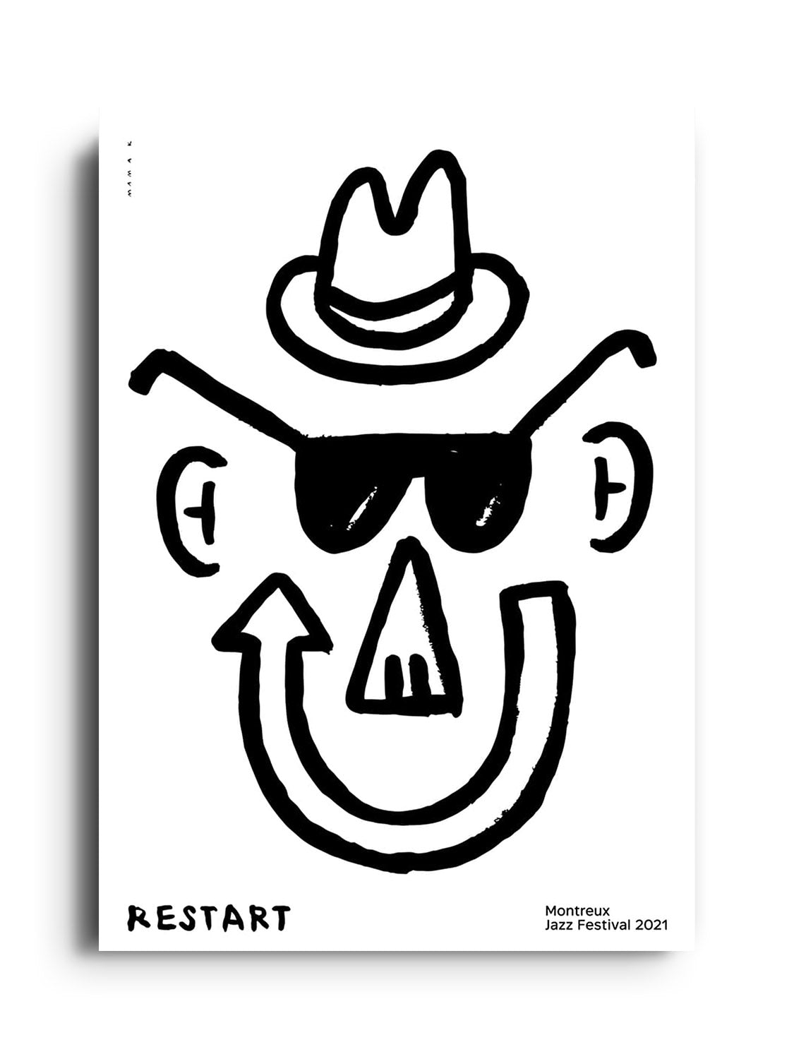 "Montreus Jazz Festival" fine art print by Bartosz Mamak, displayed as unframed print. |frame=Unframed|