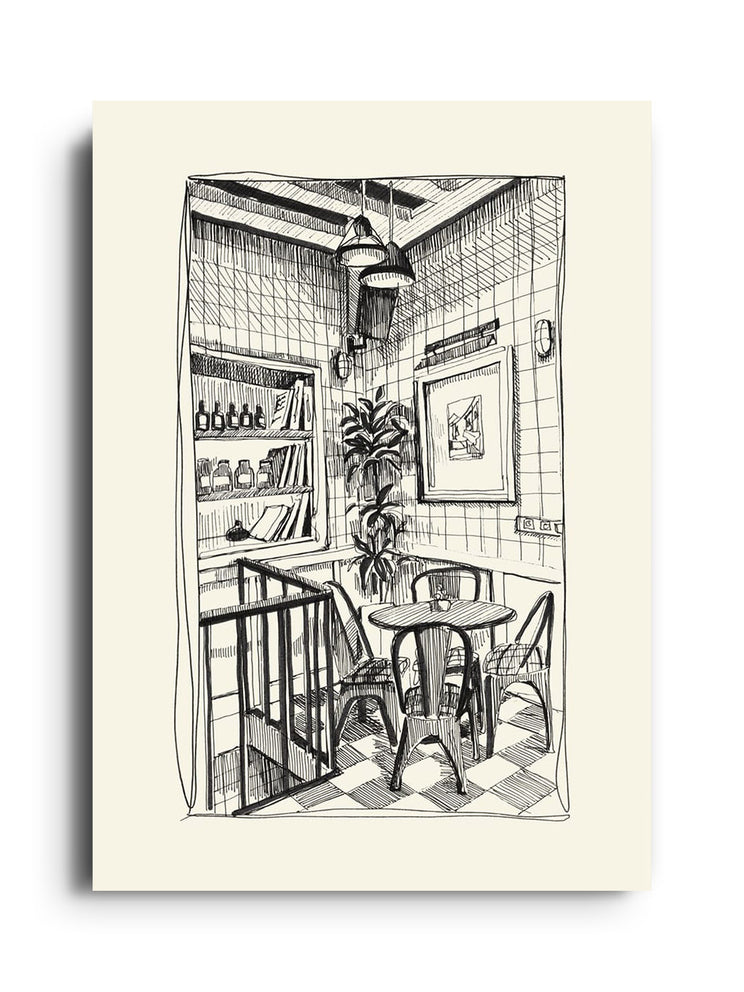 Fine art print "Quiet Corners" by Emma Louise, displayed as an unframed print. |frame=Unframed|