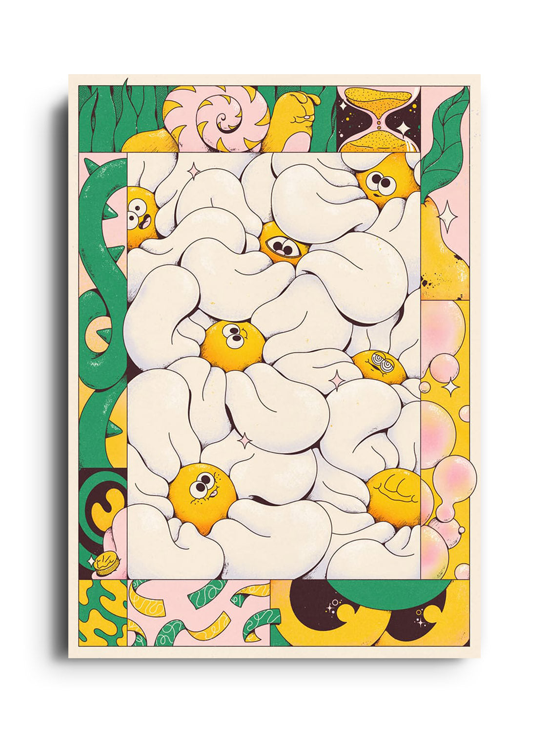 "We Are Connected" by My Sunbeam, fine art print unframed. |frame=Unframed|