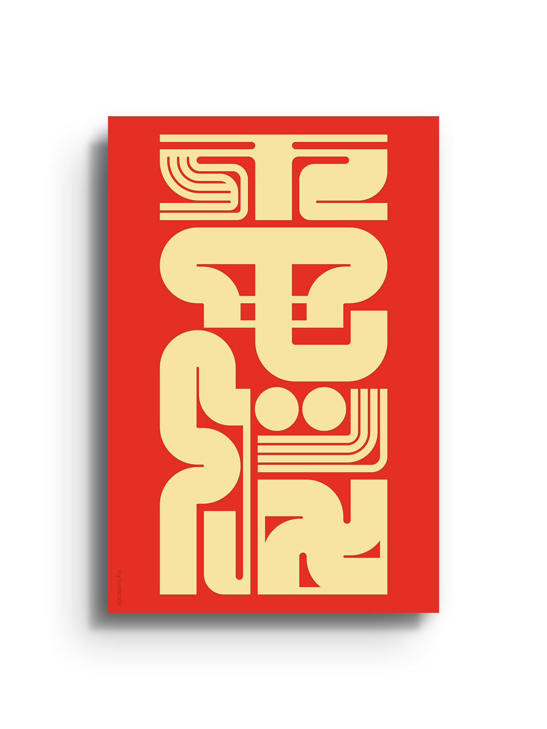 "電脳#2 (Cyberbrain)" by Kenichi Minami displayed as an unframed fine art print, showcasing intricate digital motifs. |frame=Unframed|