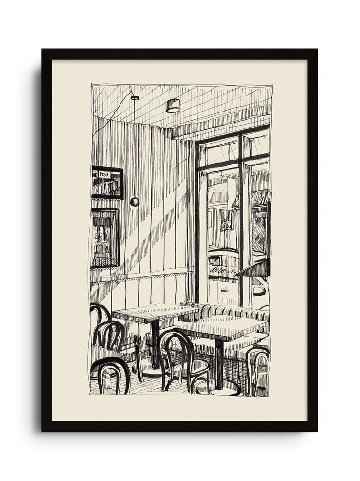 Fine art print "Sun Stream" by Emma Louise in a black frame. |frame=Black Frame|