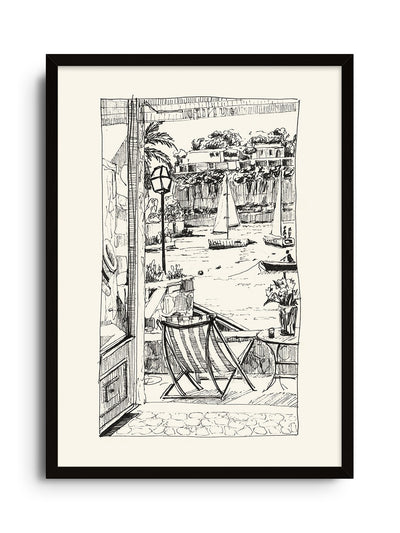 Balcony In Italy - Emma Louise