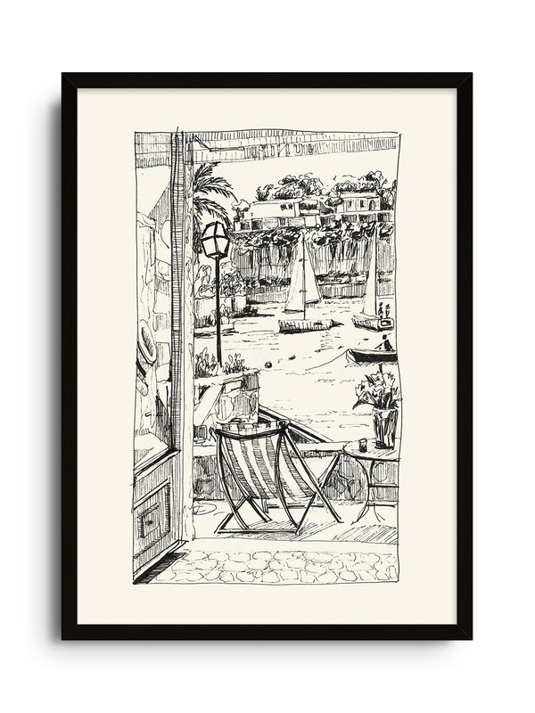 Balcony In Italy - Emma Louise