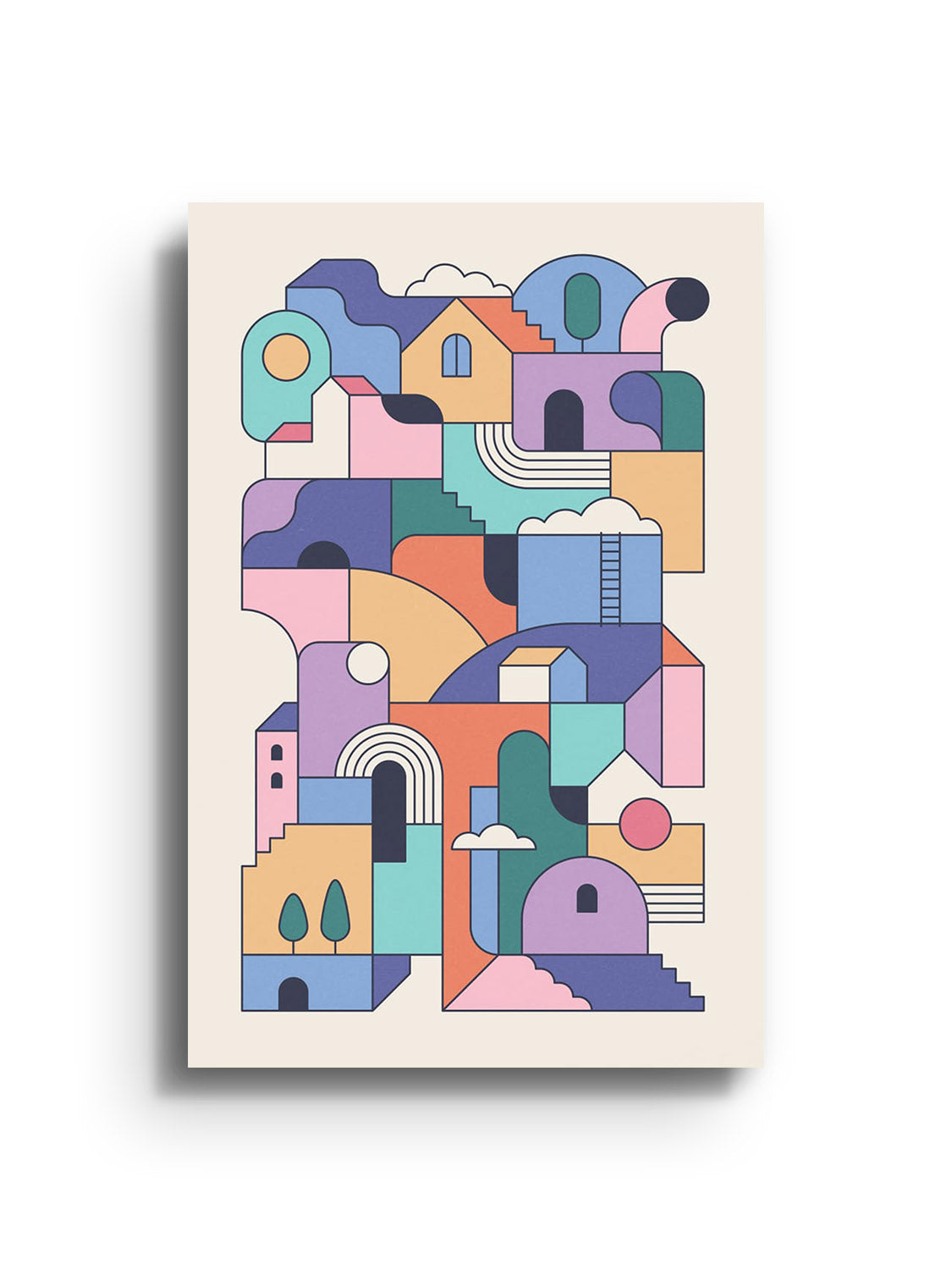 "Dreaming Of Home" by Rick Crane, fine art print displayed unframed. |frame=Unframed|