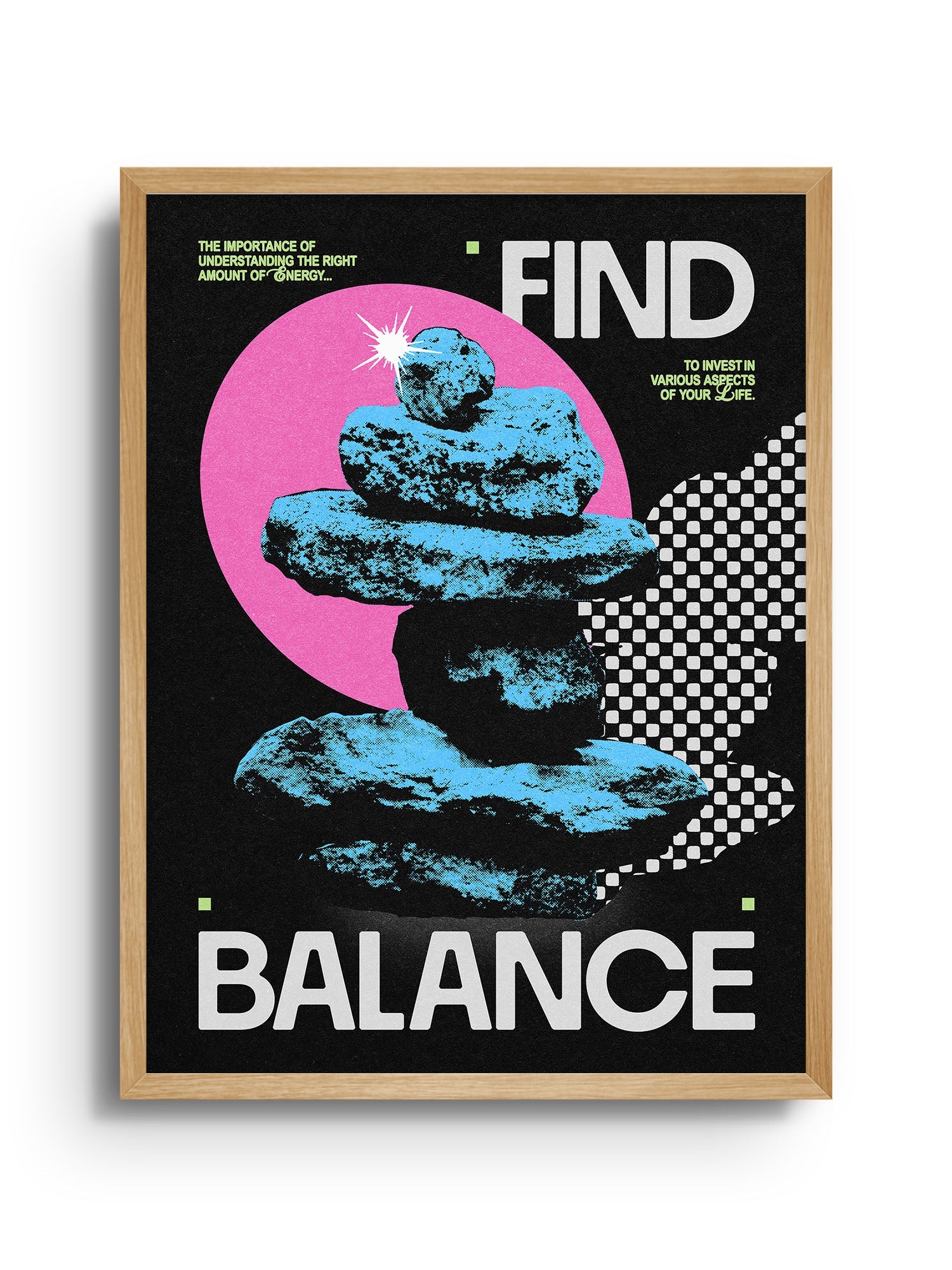 Find Balance - Epi.to.me - East Side Studio - Art Prints