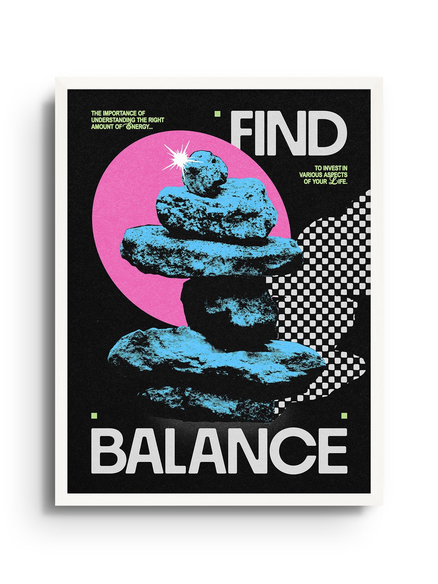 Find Balance - Epi.to.me - East Side Studio - Art Prints