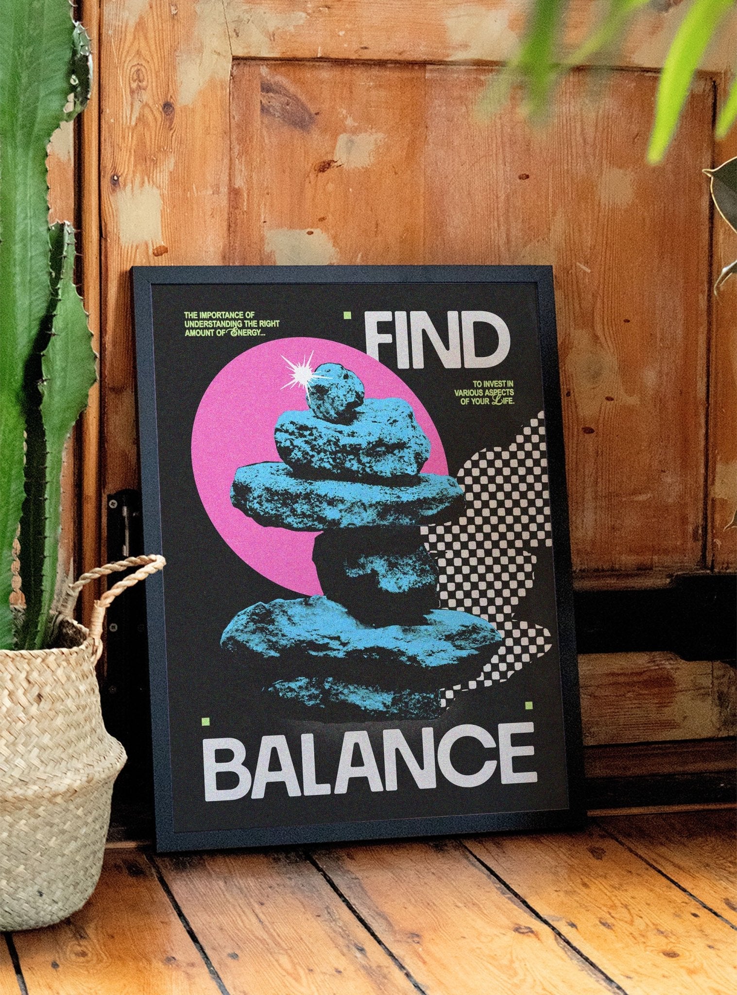 Find Balance - Epi.to.me - East Side Studio - Art Prints