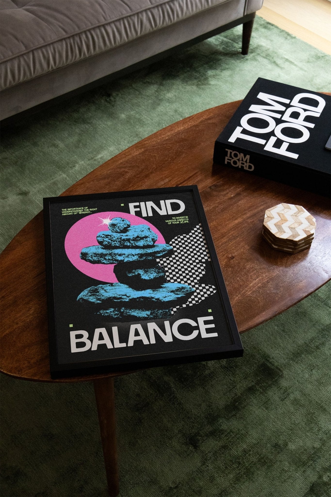 Find Balance - Epi.to.me - East Side Studio - Art Prints