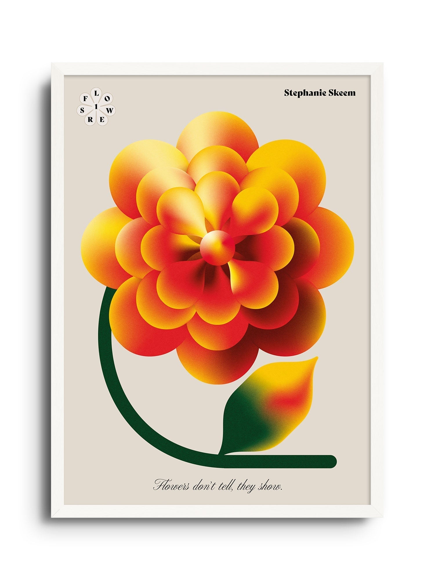 Flower 1 - Show - Mario Carpe - East Side Studio - Art Prints