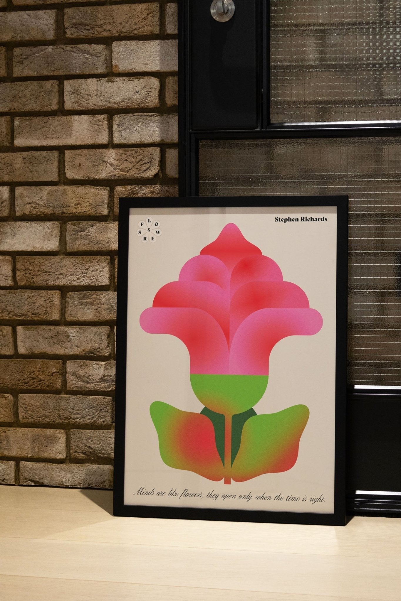 Flower 4 - Minds - Mario Carpe - East Side Studio - Art Prints