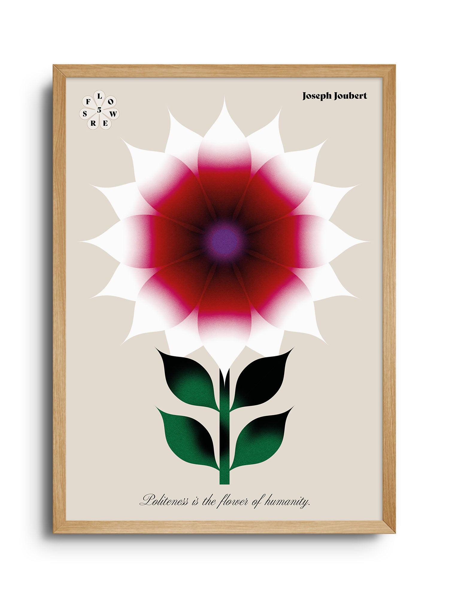 Flower 5 - Politeness - Mario Carpe - East Side Studio - Art Prints