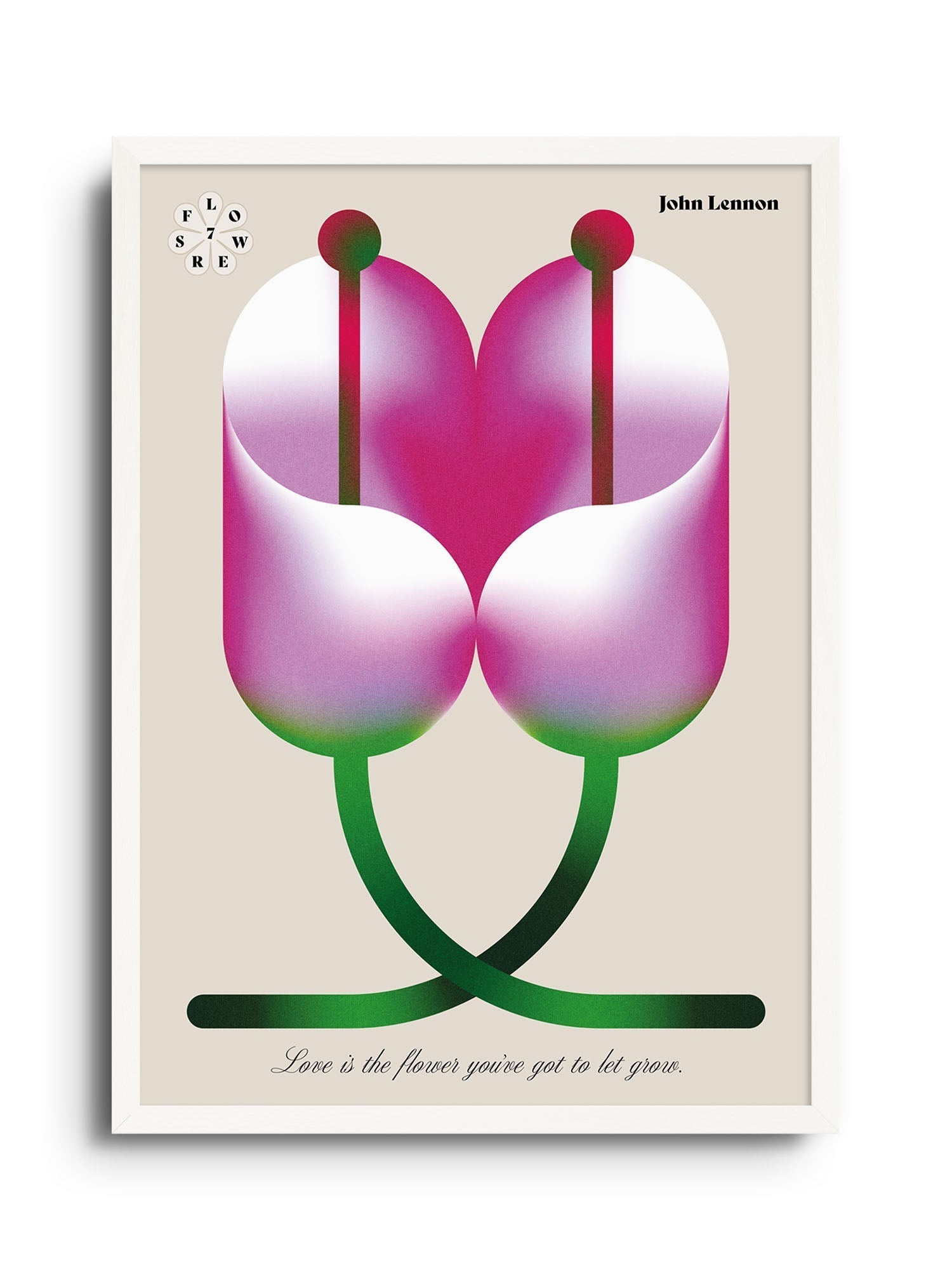 Flower 7 - Love - Mario Carpe - East Side Studio - Art Prints