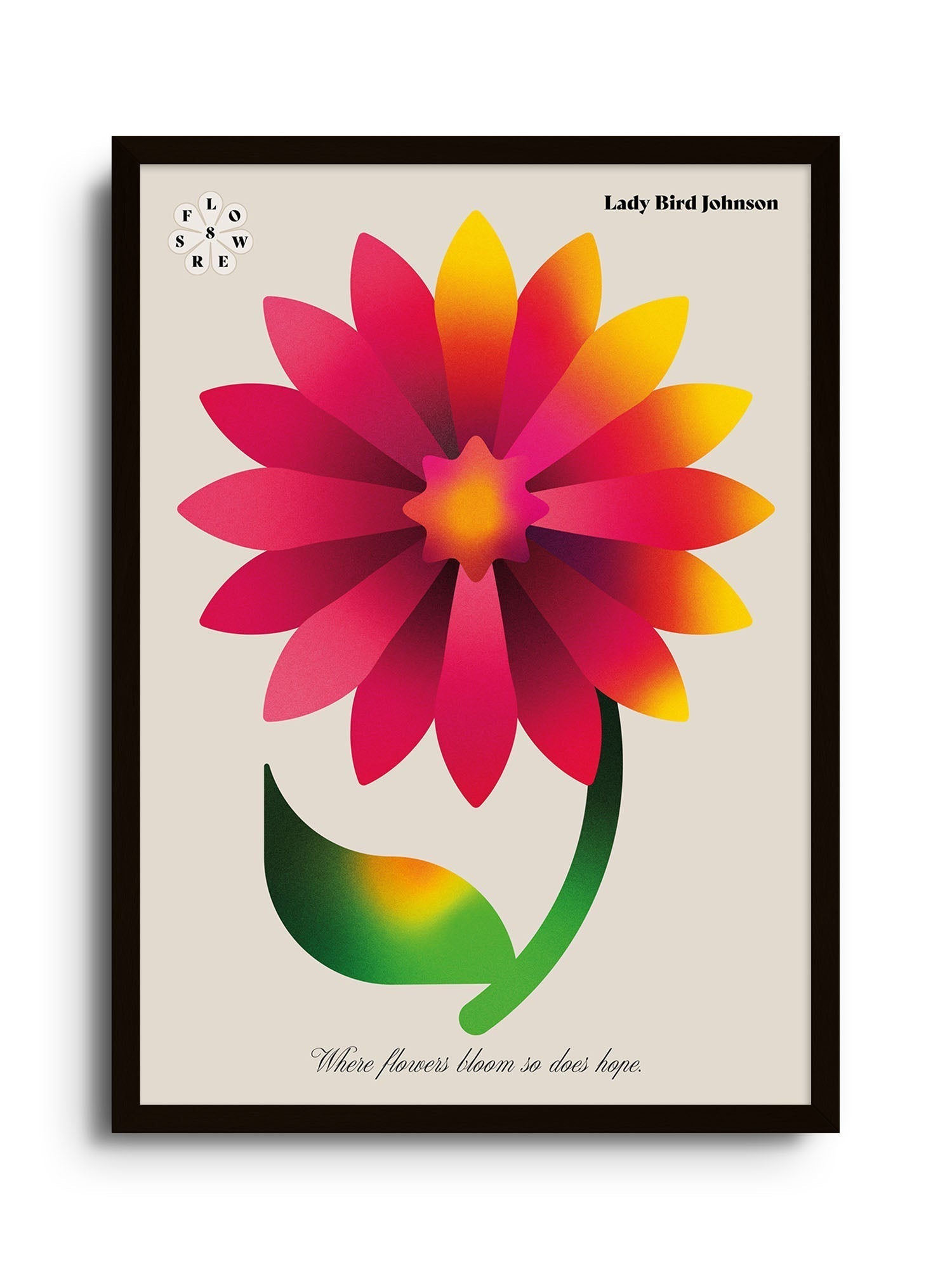 Flower 8 - Hope - Mario Carpe - East Side Studio - Art Prints