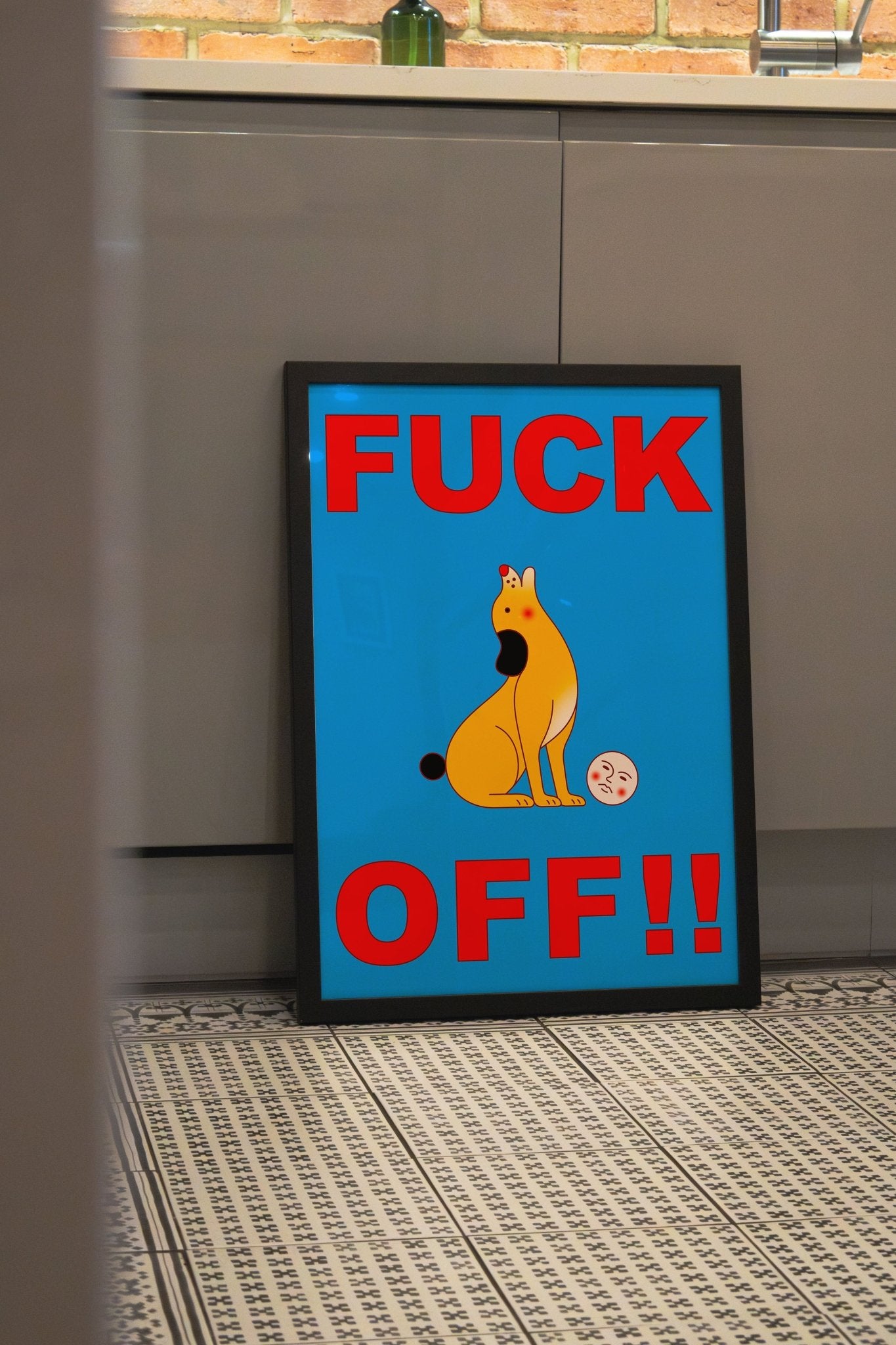 Fuck Off - Jun Ioneda - East Side Studio - Art Prints