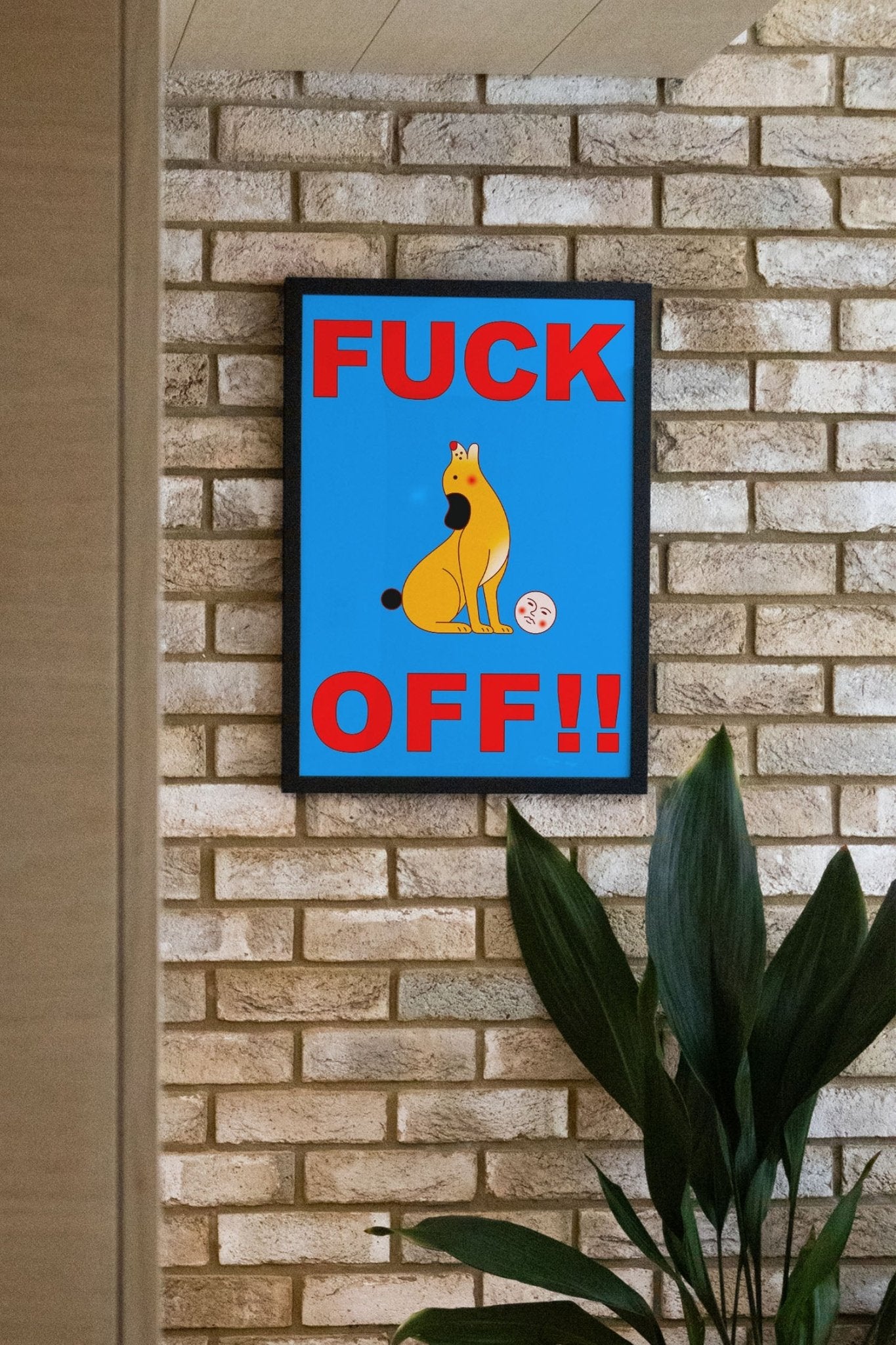 Fuck Off - Jun Ioneda - East Side Studio - Art Prints