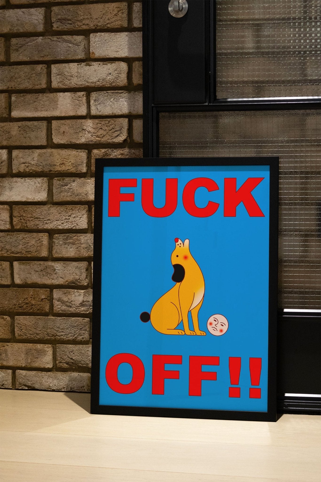 Fuck Off - Jun Ioneda - East Side Studio - Art Prints