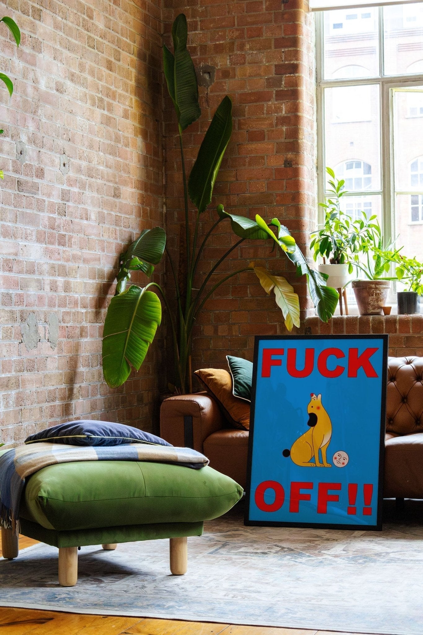 Fuck Off - Jun Ioneda - East Side Studio - Art Prints