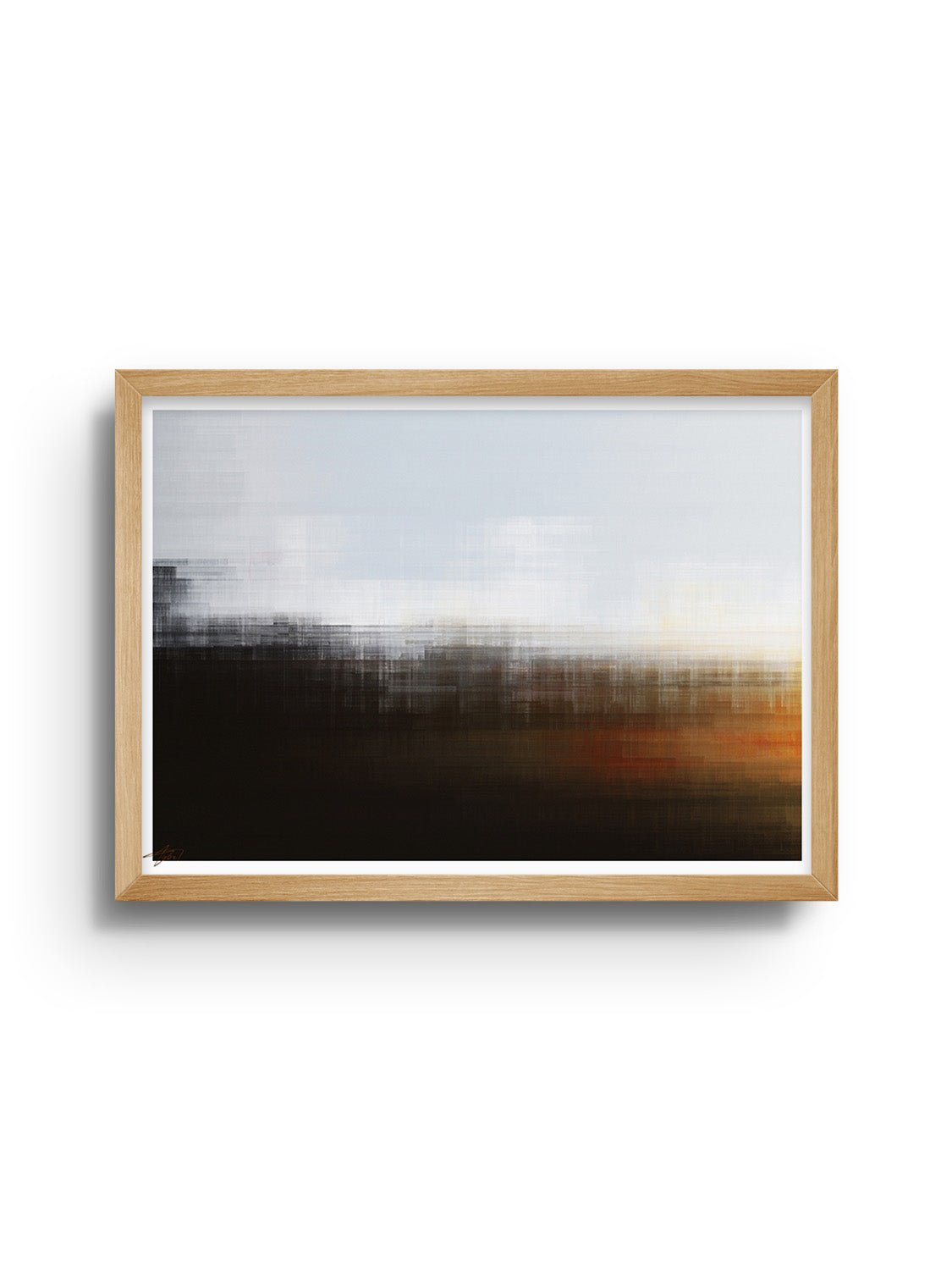 Glitch 21.1019 - Inferno 01 - Aaron Borchardt - East Side Studio - Art Prints