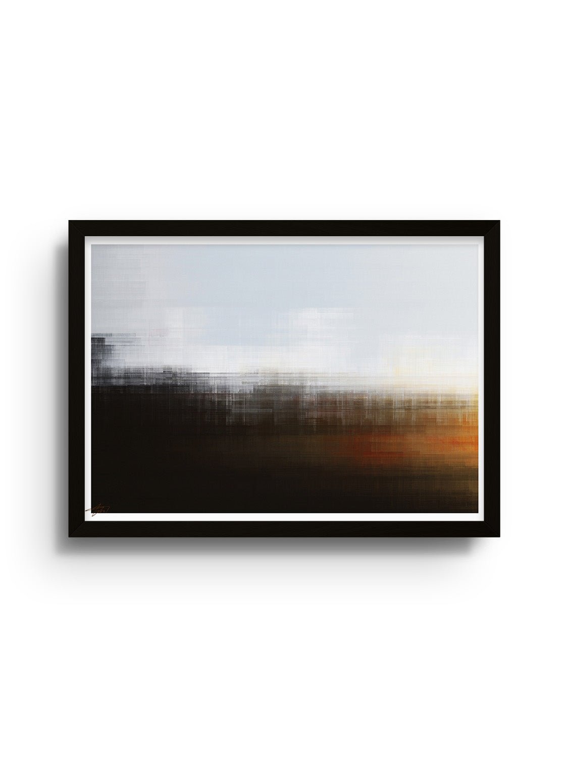 Glitch 21.1019 - Inferno 01 - Aaron Borchardt - East Side Studio - Art Prints