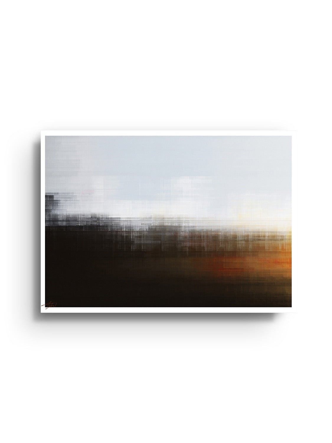 Glitch 21.1019 - Inferno 01 - Aaron Borchardt - East Side Studio - Art Prints