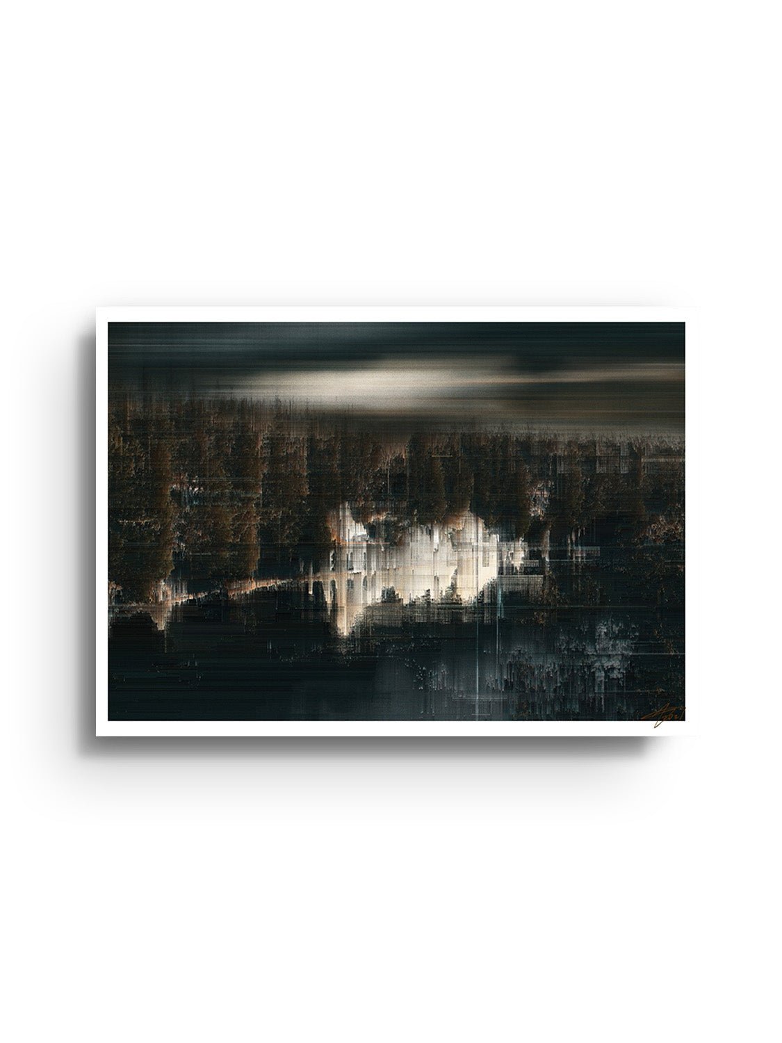 Glitch 21.317 - Reflection 01 - Aaron Borchardt - East Side Studio - Art Prints