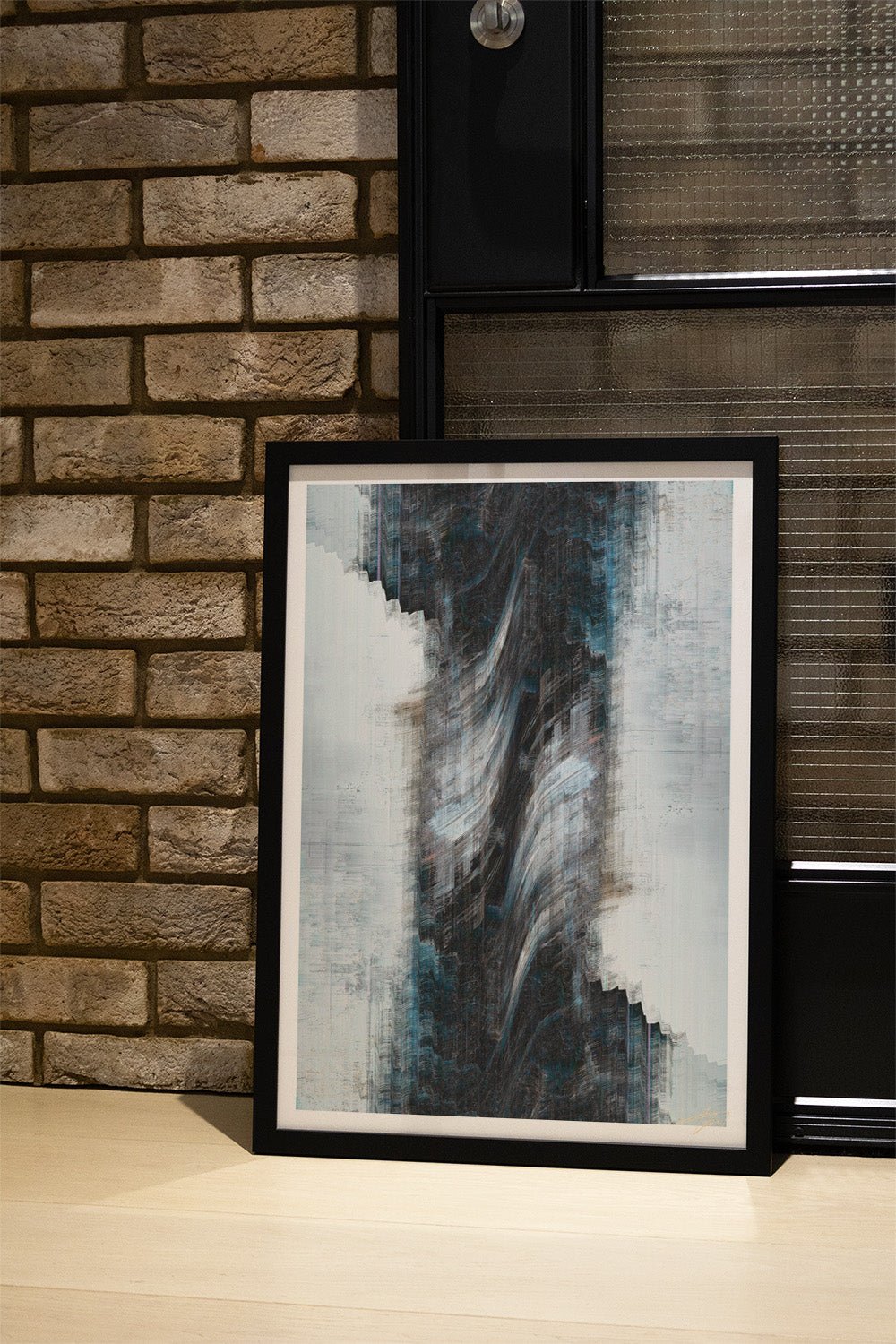 Glitch 21.317 - Reflection 02 - Aaron Borchardt - East Side Studio - Art Prints