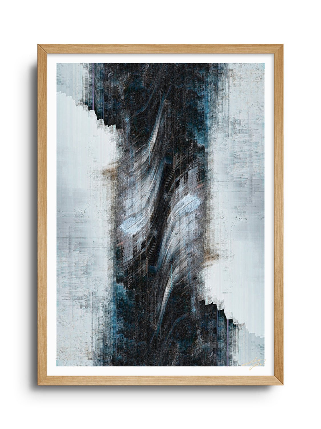 Glitch 21.317 - Reflection 02 - Aaron Borchardt - East Side Studio - Art Prints