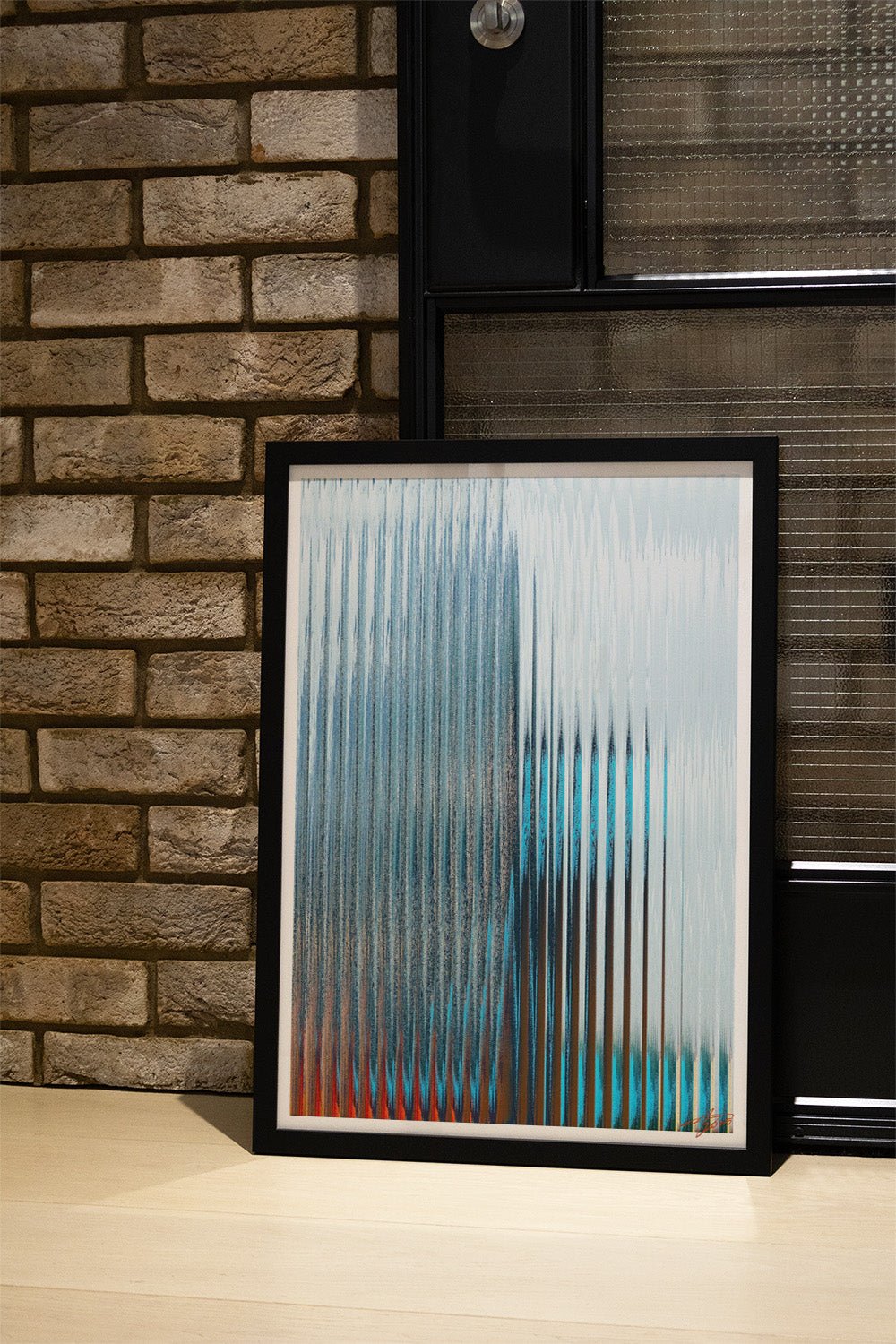 Glitch 24.1028 - Ripples - Aaron Borchardt - East Side Studio - Art Prints