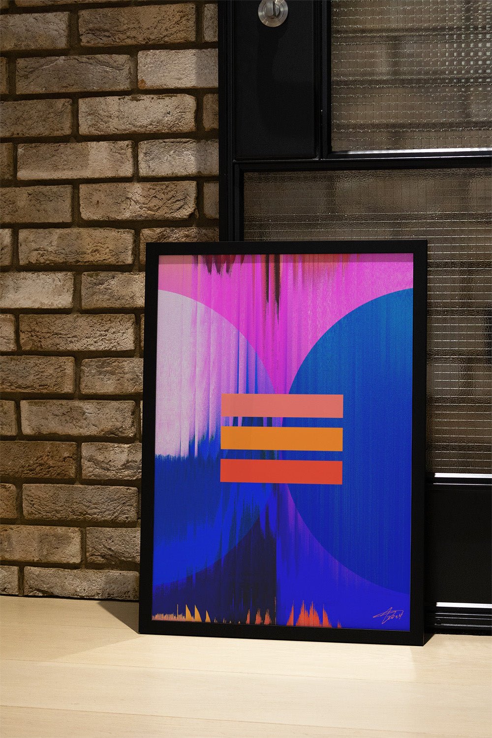 Glitch 24.524 - As Above - Aaron Borchardt - East Side Studio - Art Prints