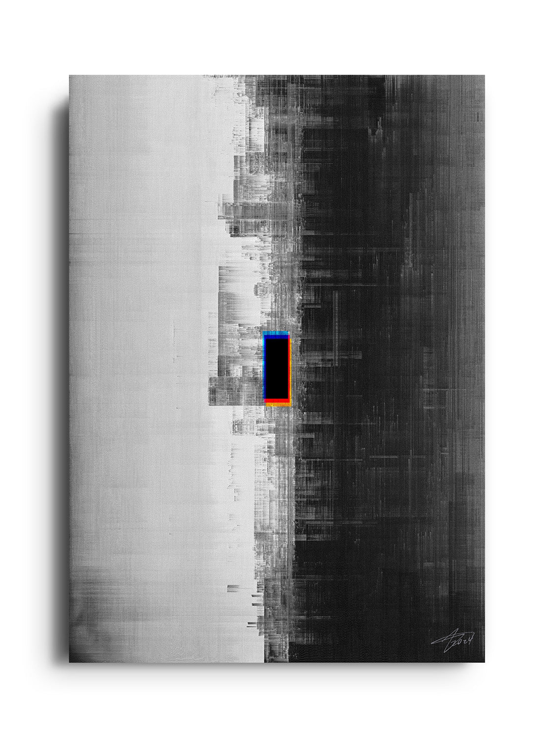 Glitch 24.716 - Enter The Void - Aaron Borchardt - East Side Studio - Art Prints