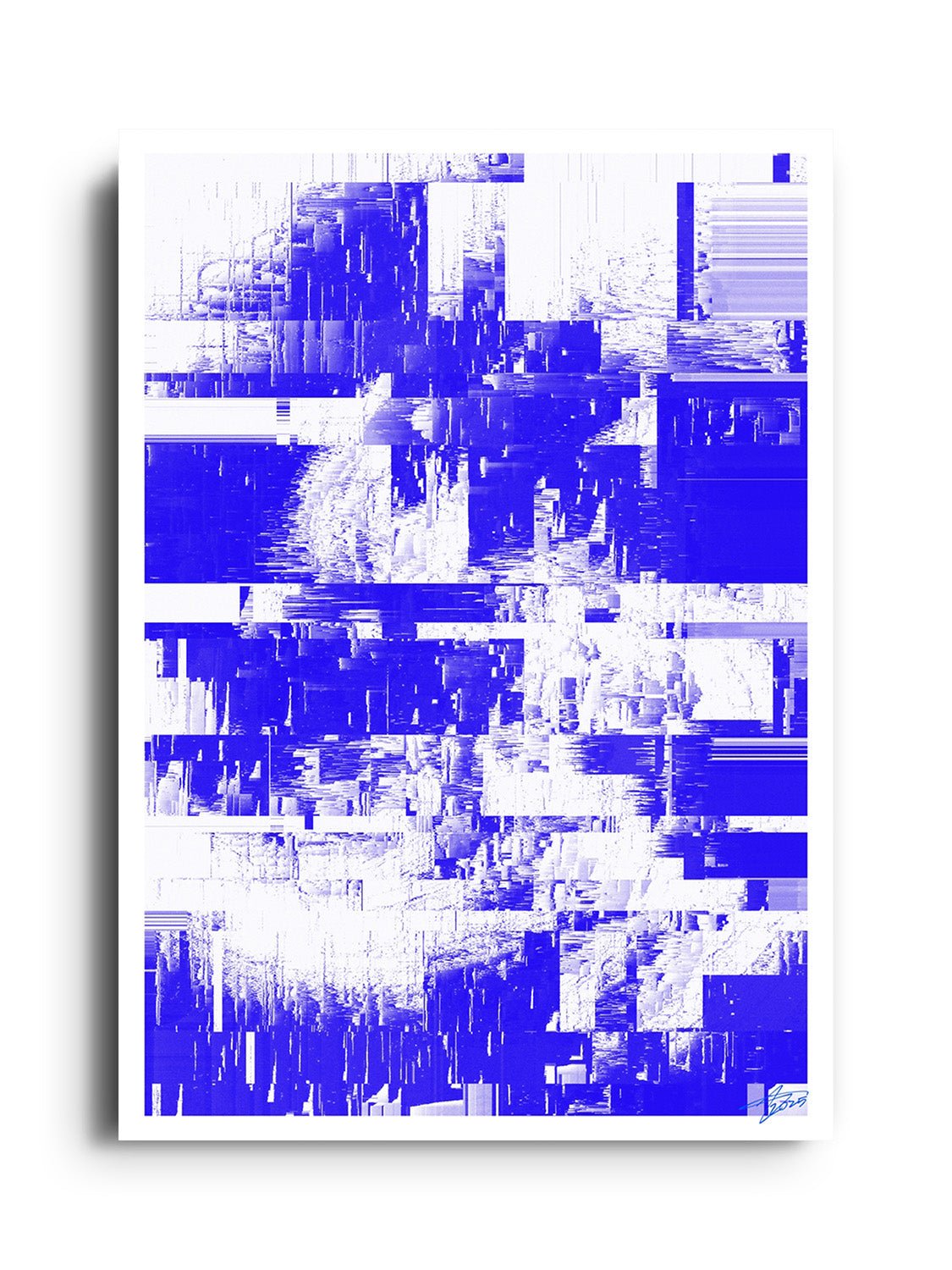 Glitch 25.107 - Territories 01 - Aaron Borchardt - East Side Studio - Art Prints