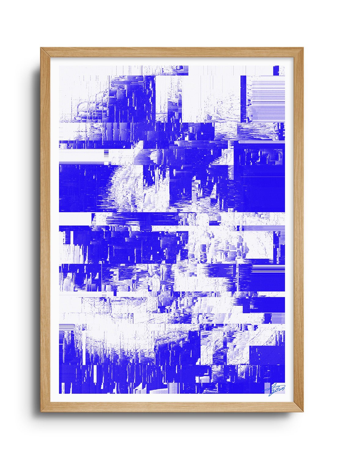 Glitch 25.107 - Territories 01 - Aaron Borchardt - East Side Studio - Art Prints