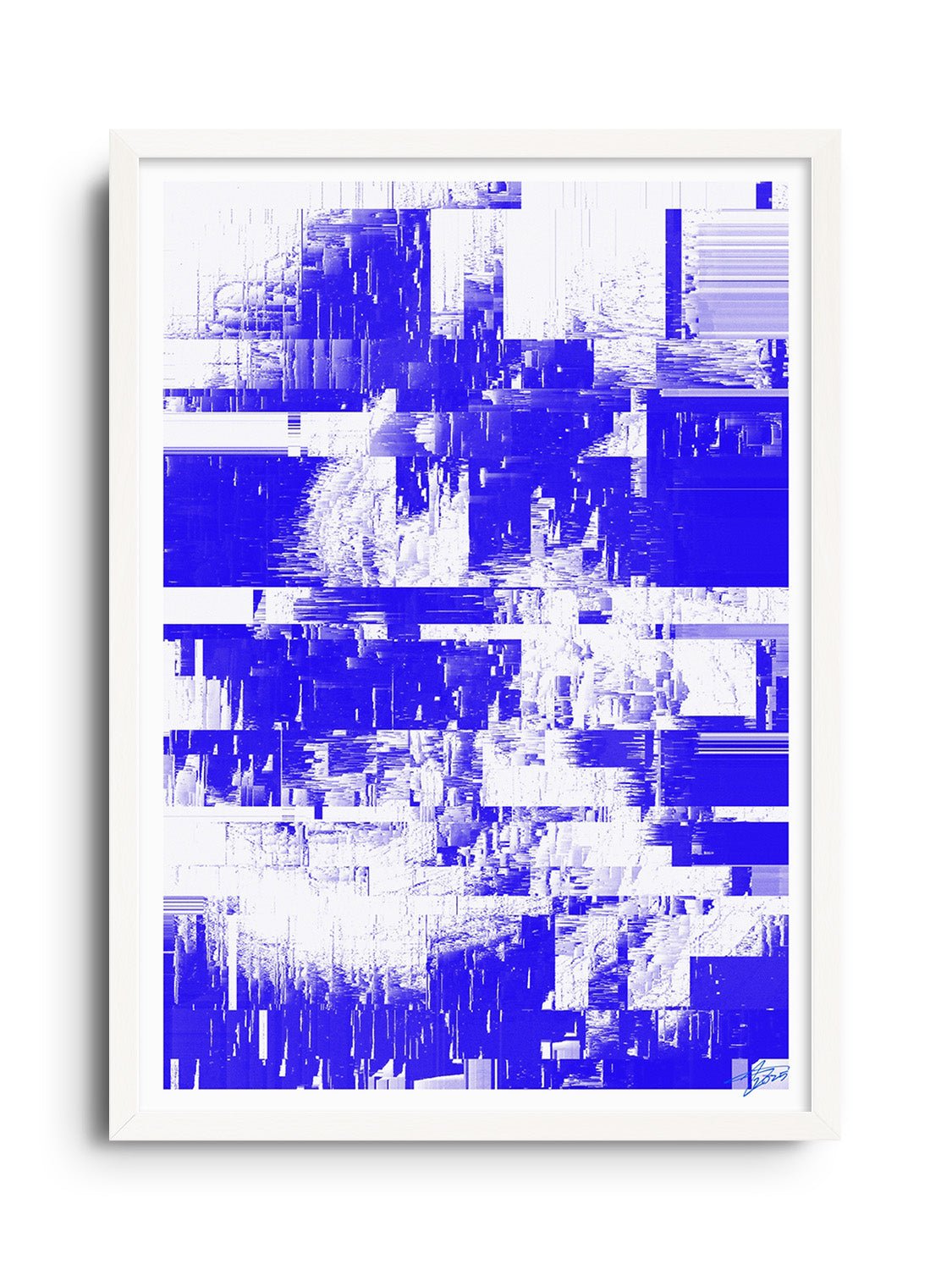 Glitch 25.107 - Territories 01 - Aaron Borchardt - East Side Studio - Art Prints