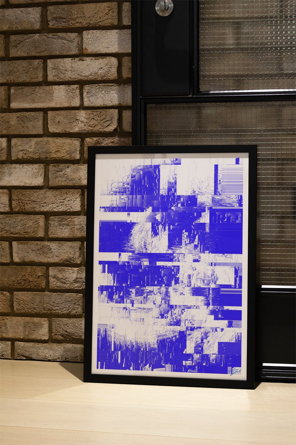 Glitch 25.107 - Territories 01 - Aaron Borchardt - East Side Studio - Art Prints