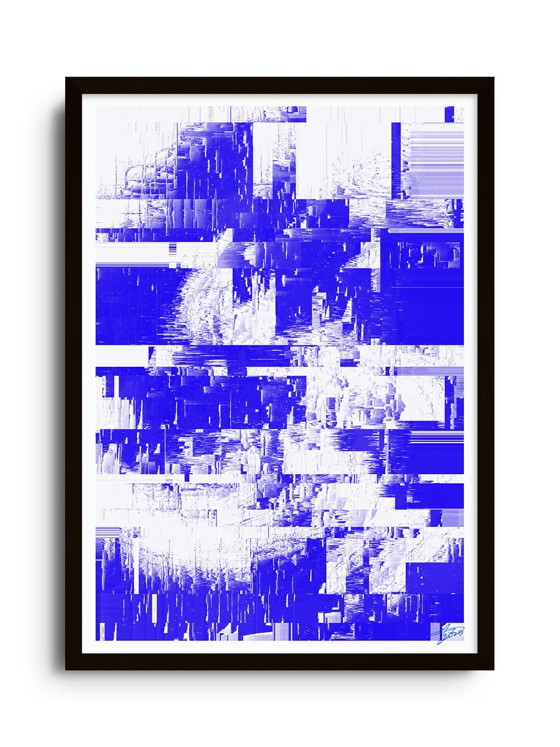 Glitch 25.107 - Territories 01 - Aaron Borchardt - East Side Studio - Art Prints