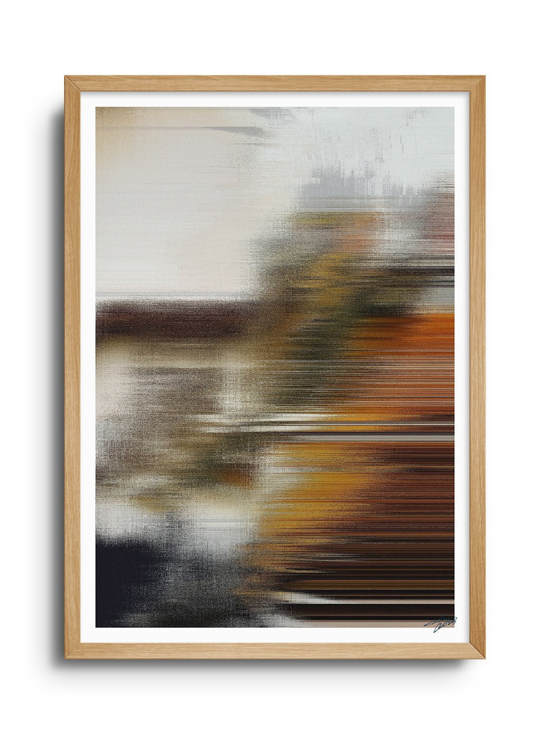 Glitch 25.225 - Cities - Untitled - Aaron Borchardt - East Side Studio - Art Prints