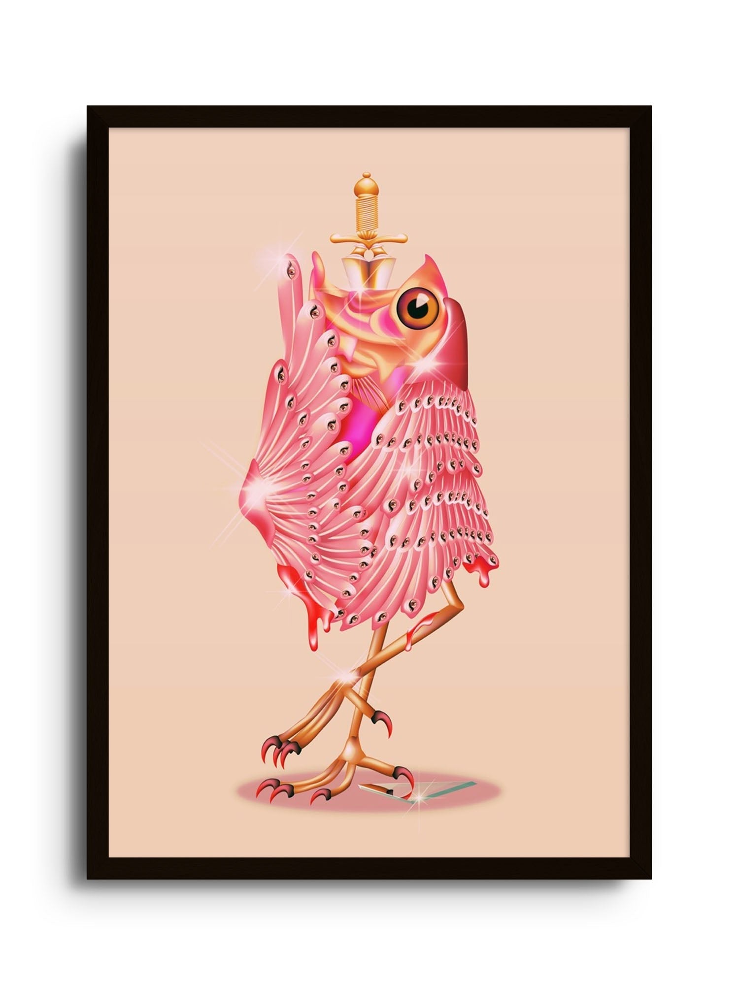 Guardian Angel - Paulina Almira - East Side Studio - Art Prints