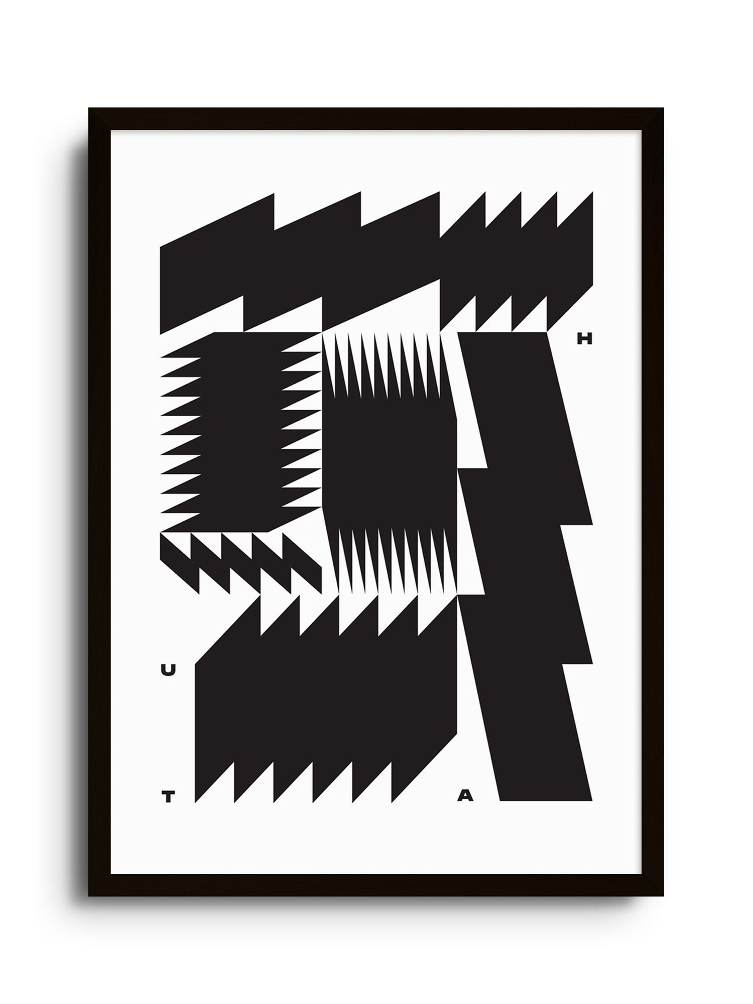 HUTA - moreless.type - East Side Studio - Art Prints