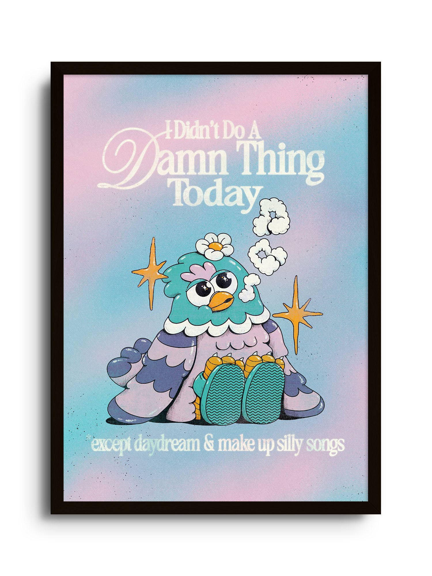 I Didn't Do A Damn Thing - Multicolour - My Sunbeam - East Side Studio - Art Prints