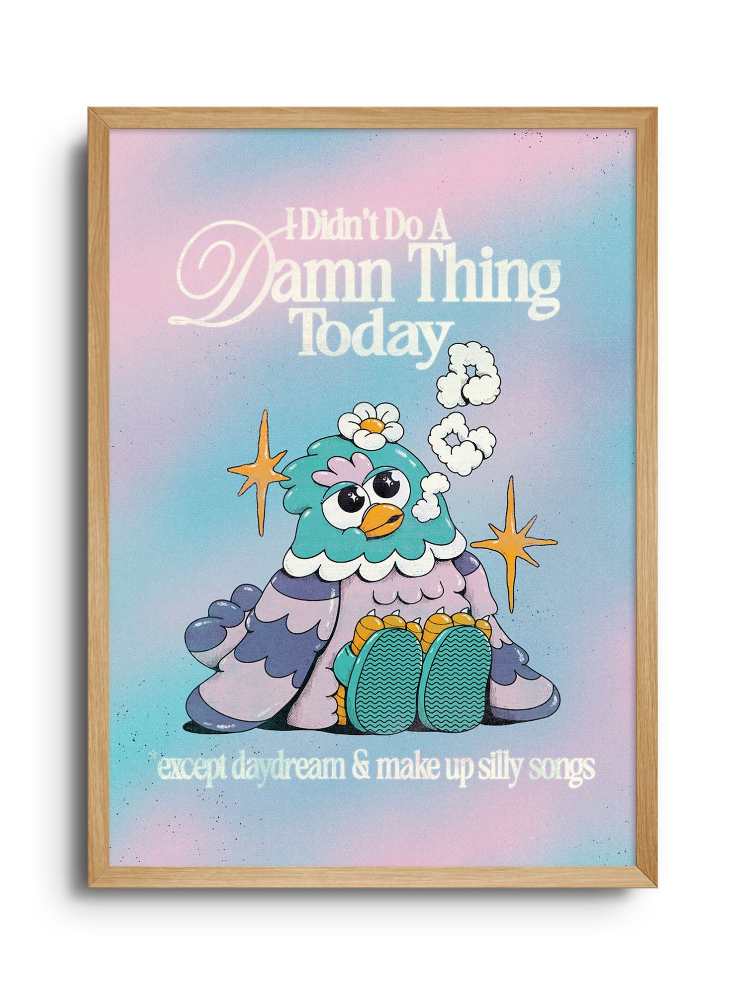 I Didn't Do A Damn Thing - Multicolour - My Sunbeam - East Side Studio - Art Prints