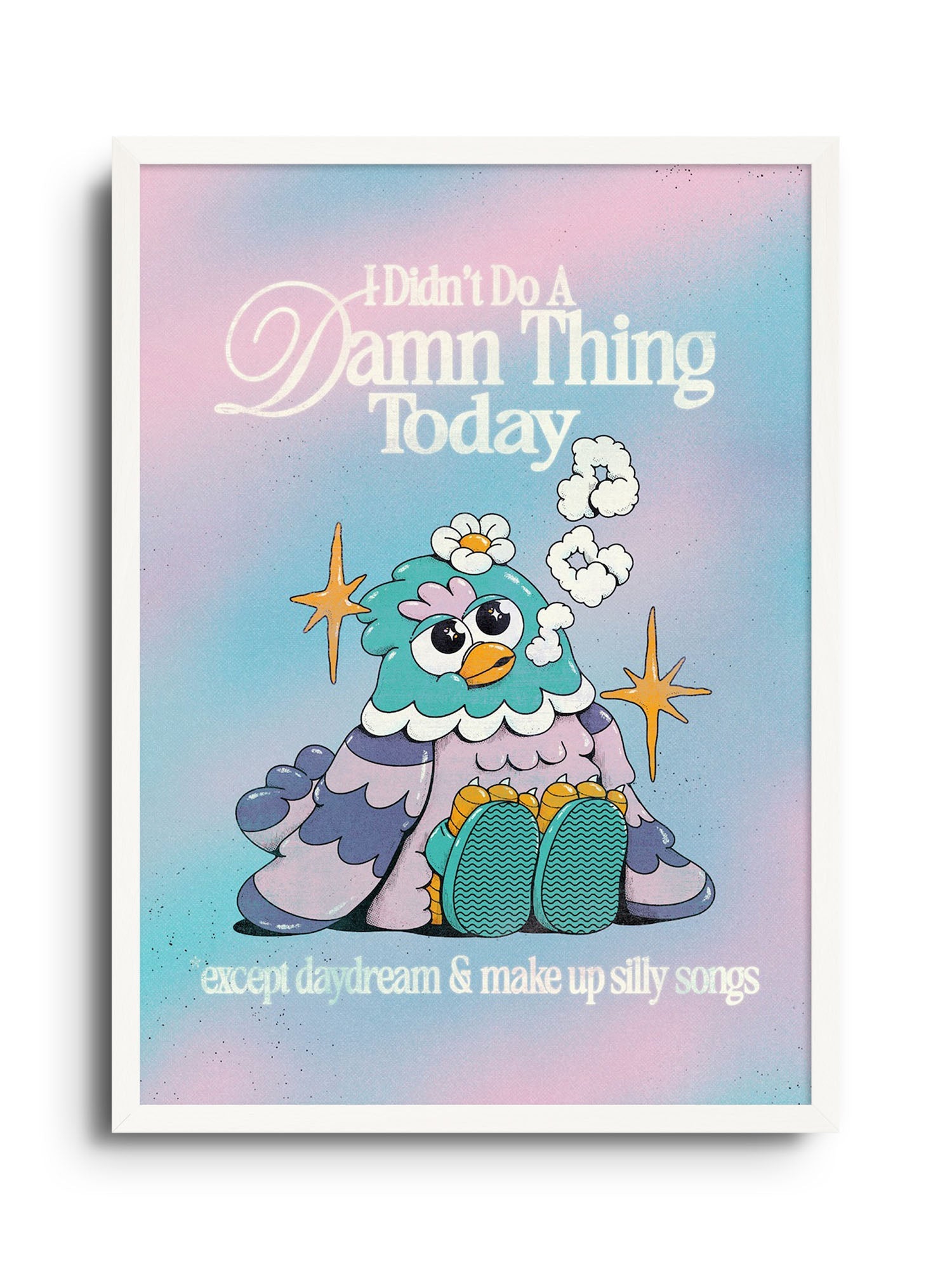 I Didn't Do A Damn Thing - Multicolour - My Sunbeam - East Side Studio - Art Prints