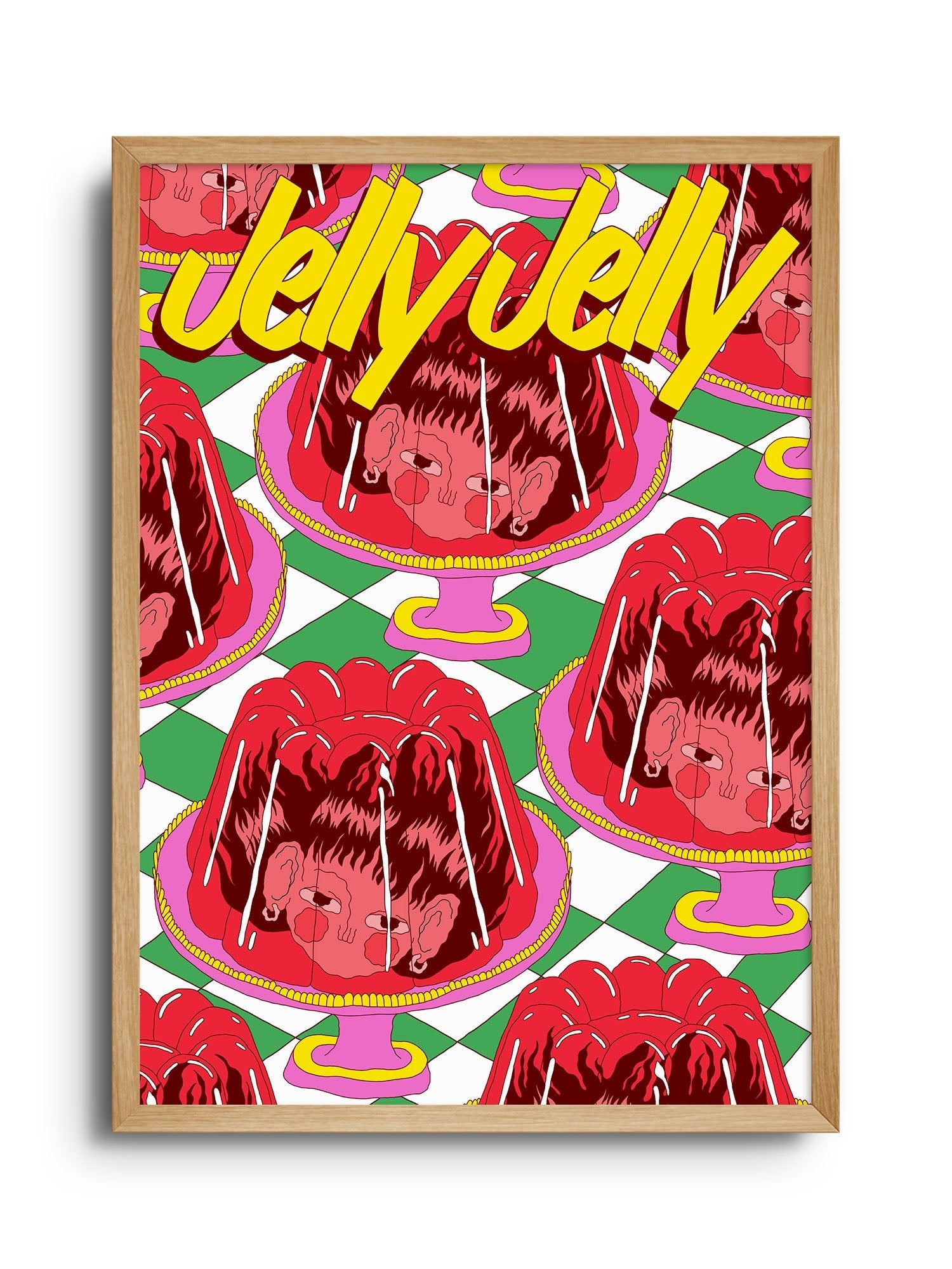 JELLY JELLY - Justine Jossart - East Side Studio - Art Prints