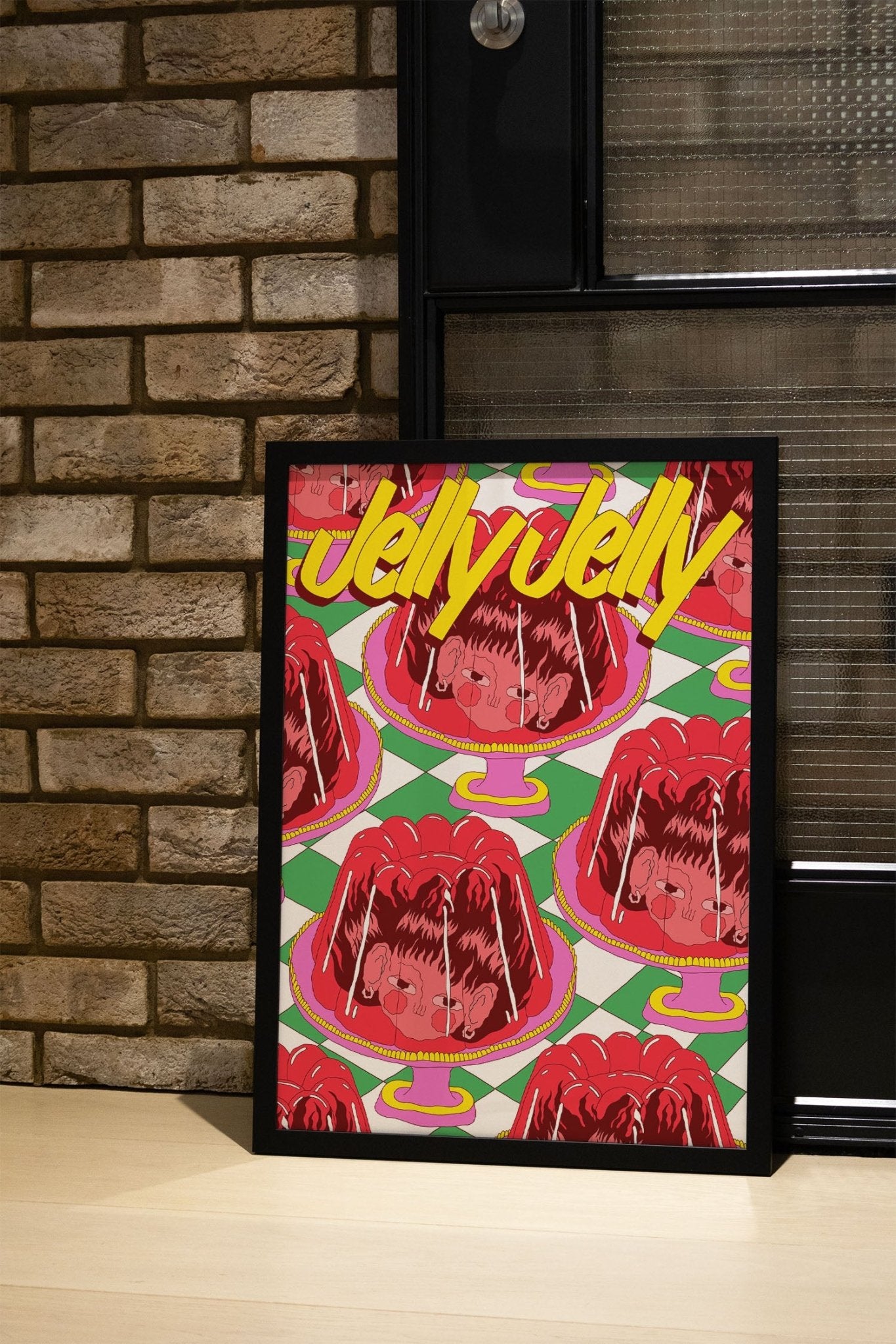 JELLY JELLY - Justine Jossart - East Side Studio - Art Prints