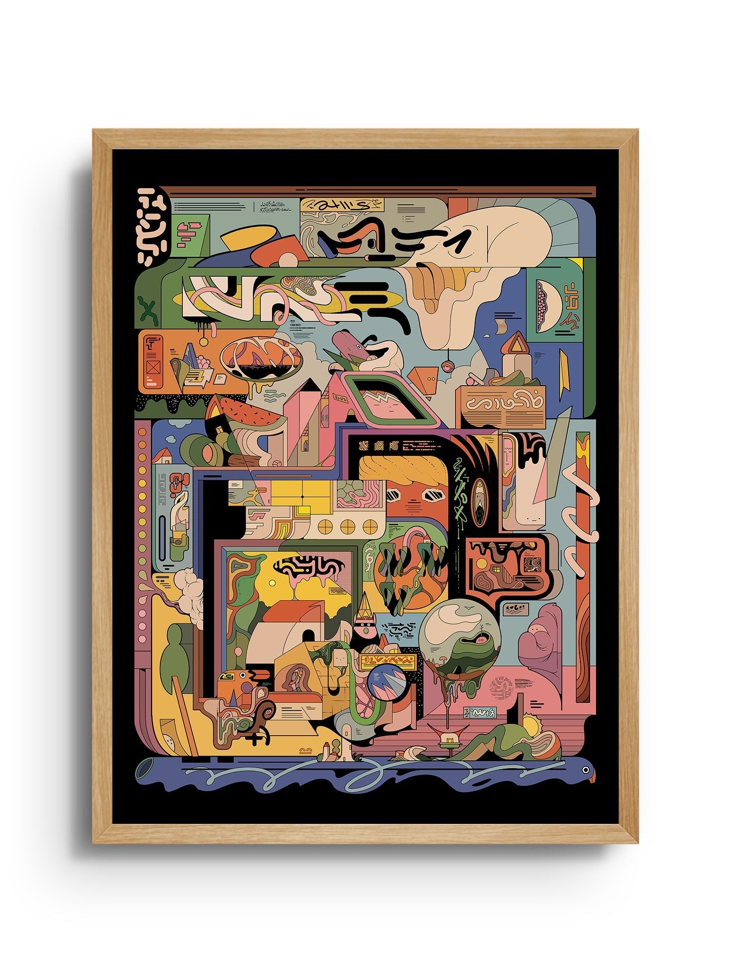 junk - Ori Toor - East Side Studio - Art Prints