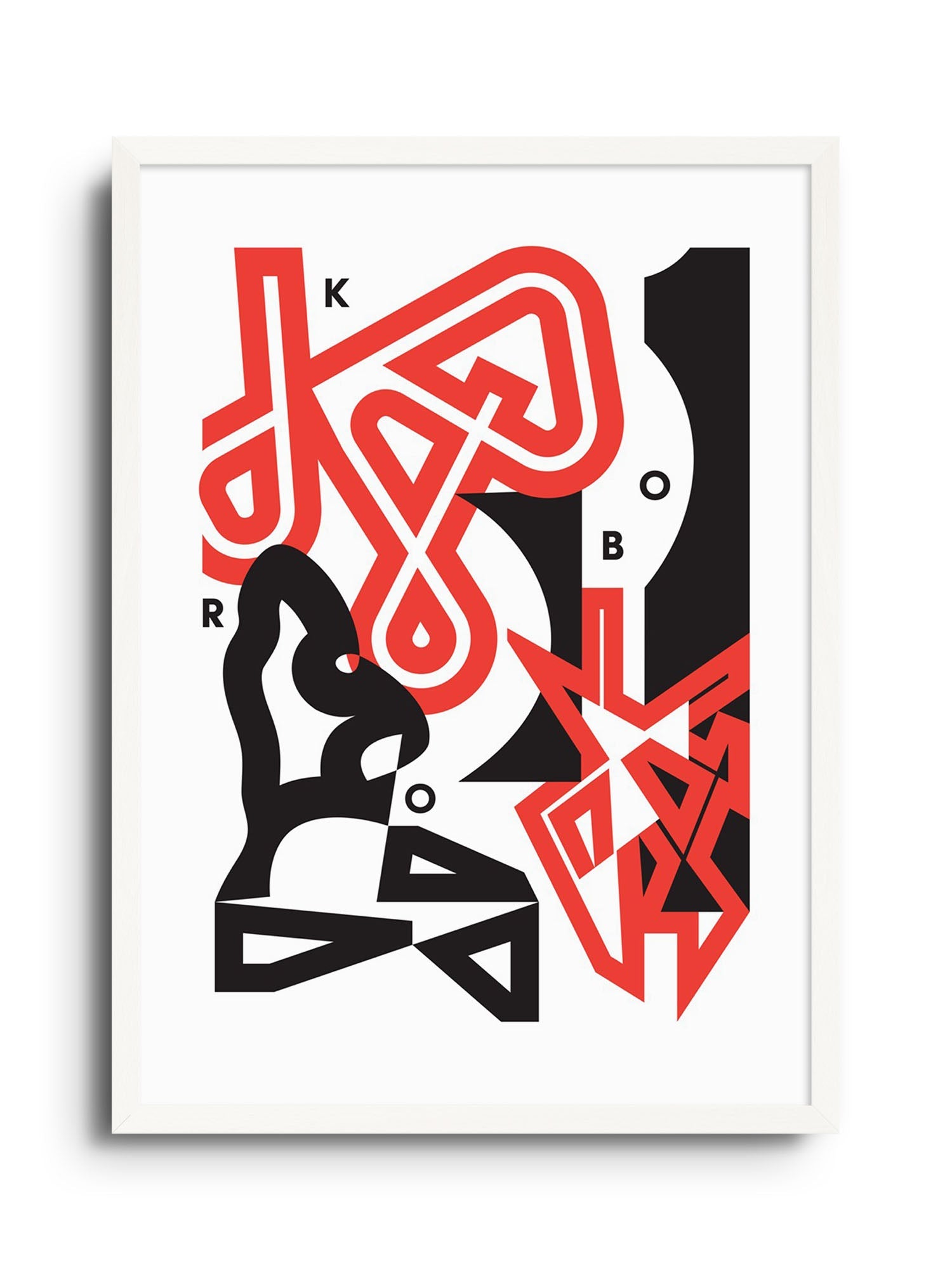 KOBRO - moreless.type - East Side Studio - Art Prints