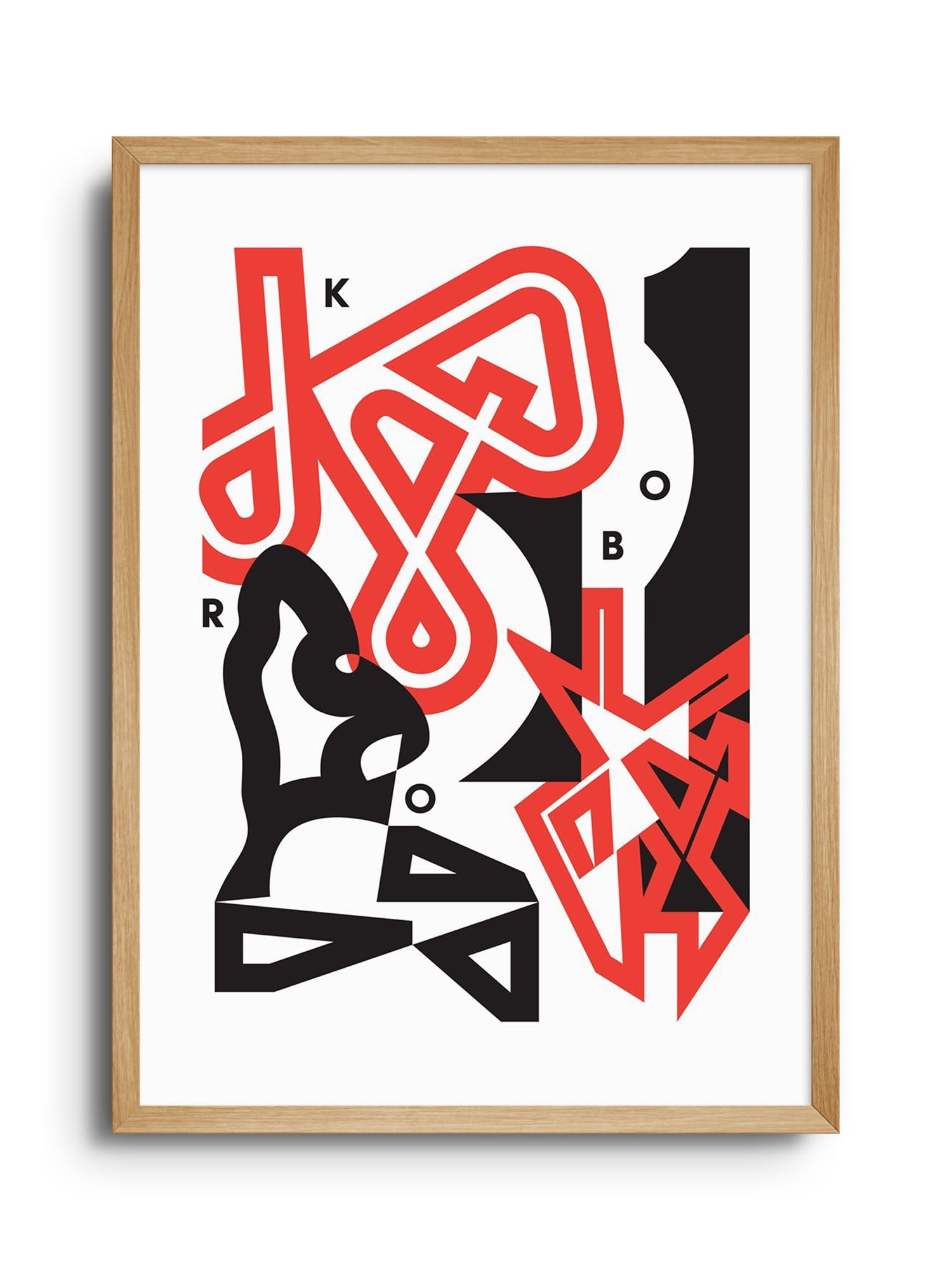 KOBRO - moreless.type - East Side Studio - Art Prints